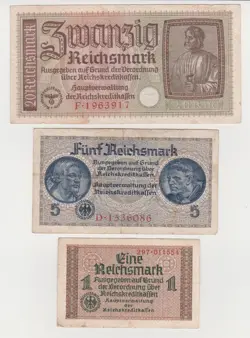 REICH 20 REICHSMARK