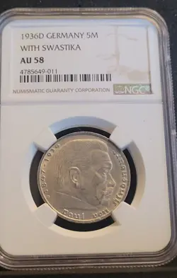 SWASTIKA NGC AU58