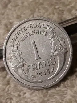 FRENCH COIN HEAVILY
