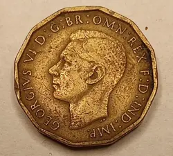 VI THREE PENCE