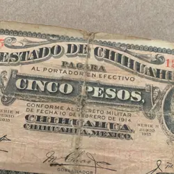 BANKNOTE MEXICO CURRENCY