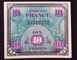 10 FRANCS WWII