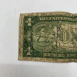 $1 1935 SILVER CERTIFICATE WW2 SHORT SNORTER