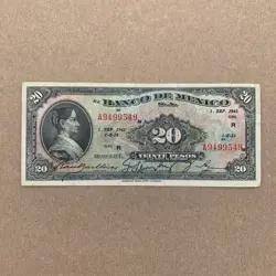 20 PESOS BANCO