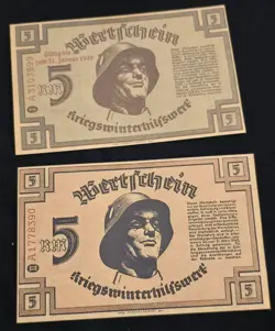 CURRENCY WW2 WWII