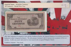 FIFTY CENTAVOS JAPANESE