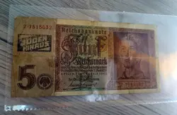 ESTATE/REICHSMARK/REICHSBANKNOTE/5