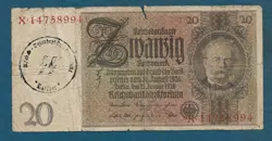 GERMANY BANKNOTES WAR