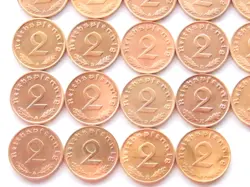 25X REICHSPFENNIG 1936-