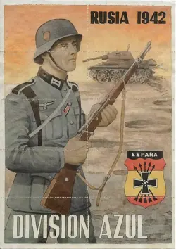 WW2 RATION CURRENCY SHEET W AXIS SOLDIER, SYMBOL & TANK! RUSSIA 1942 (8