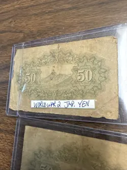 YEN OLD BANKNOTE