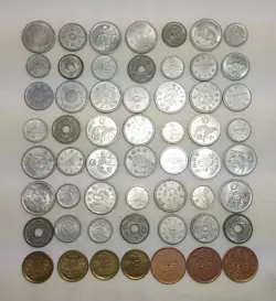 LOT OF 1150 JAPAN SHOWA WW2 WARTIME ALUMINUM & OTHER JAPANESE COINS 1150PCS-K-91