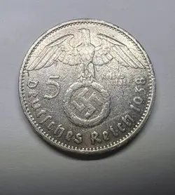 REICHSMARK 1938 HINDENBURG