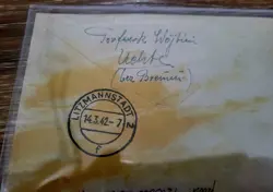 ESTATE/LETTER/GHETTO/LODZ/LITZMANNSTADT/WW2/BANKNOTE/POLAND/GENERAL GOVERNMENT 