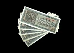 MILLION DRACHMAI BANKNOTES.