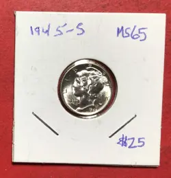 GEM UNCIRCULATED MERCURY