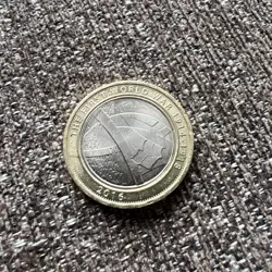 THE FIRST WORLD WAR £2 POUND COIN