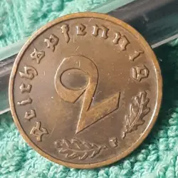 1938 REICHSPFENNIG WW2