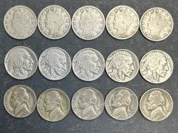 DATE NICKELS LIBERTY