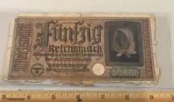 50 REICHSMARK RATHER