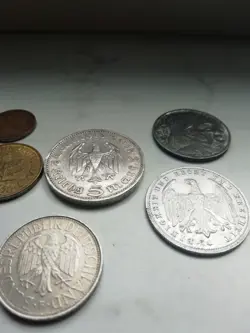 COINS COLLECTION BUNDLE MONEY WW2 GDR MEDIEVAL SILVER COLLECTOR BUNDLE COIN 