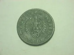 REICHSPFENNIG COIN WW2