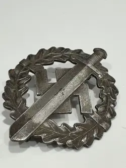SA BRONZE SPORTS BADGE THIRD REICH GERMAN WW2