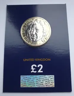 2022 ROYAL MINT UK DAME VERA LYNN (WW2) £2 COIN TWO POUND BUNC CHANGE CHECKER