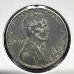 1943 D - STEEL LINCOLN WHEAT CENT PENNY FROM US MINT COIN KM 132A - WW2 - 0017