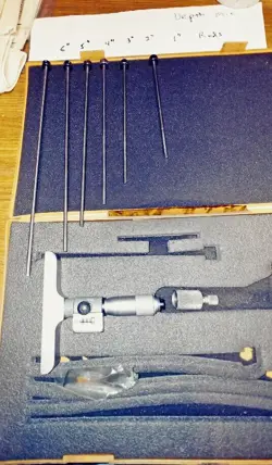 MITUTOYO DEPTH MIC MODEL 229-132 6