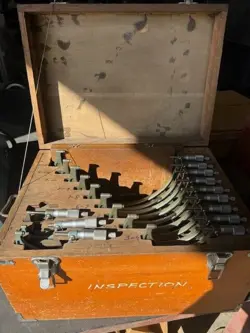 MITUTOYO, OUTSIDE MICROMETER SET (0