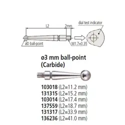 M1.7 3MM CARBIDE
