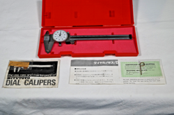 MITUTOYO DIAL CALIPER 6 INCH OR 150MM .001 ACCURACY