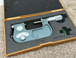 MITUTOYO INDICATING MICROMETER - #510-106 - MADE IN JAPAN