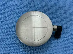MITUTOYO CMM AIR FLOAT BEARING 48MM DIA X 12MM THICK WITH AIR FITTING