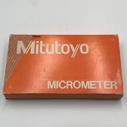 MITUTOYO 100-125MM 103-141 OUTSIDE MECHANICAL MICROMETER USED