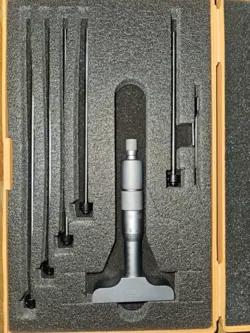 MITUTOYO 129-112 DEPTH GAGE 0 - 150MM RANGE