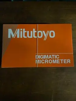 MITUTOYO DIGITAL MICROMETER MDC-75MX JAPAN