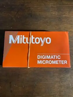 MITUTOYO DIGITAL MICROMETER MDC-50MX JAPAN