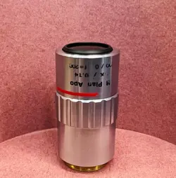 MITUTOYO M PLAN APO 5X0.14 MICROSCOPE OBJECTIVE LENS 200MM (SPOTLESS OPTICS)