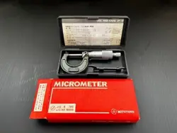 MITUTOYO MICROMETER M110-25 0-25MM JAPAN