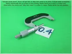 MITUTOYO NO.102-303, 50-75MM 0.01MM OUTSIDE MICROMETER AS PHOTO, SN:9382.