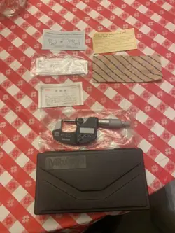 NEW MITUTOYO IP65 - 293-340-30 DIGIMATIC OUTSIDE MICROMETER 0-1