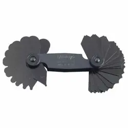 MITUTOYO 186-101 RADIUS GAUGE SET 6NRD1