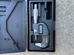 MITUTOYO 342-371-30 DIGITAL CRIMP HEIGHT MICROMETER - 0-0.8