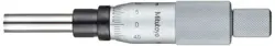 MITUTOYO 153-202 MICROMETER HEAD, 0-25MM RANGE, 0.01MM/0.001MM GRADUATION