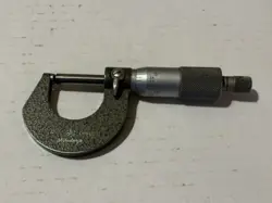 MITUTOYO 115-153 MICROMETER SPHERICAL ANVIL 0-1