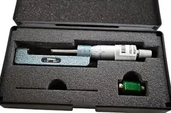 MITUTOYO 147-352 HUB MICROMETER: 1-2 (.001) RATCHET STOP