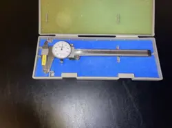 MITUTOYO CALIPER 505-638-50 W/CASE UNTESTED MAY NEED CALIBRATION?
