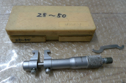 MITUTOYO  CARIPER INSIDE MICROMETER 145-186 IMP-50 MEASURING RANGE 25-50MM JAPAN
